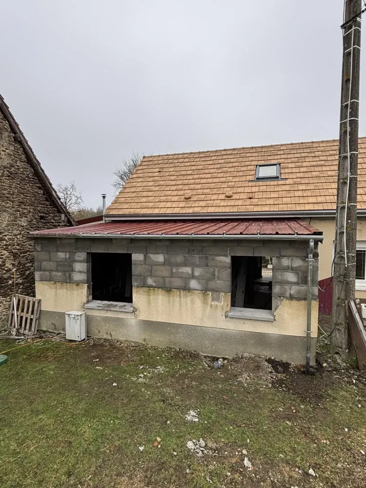 pose gouttière avant